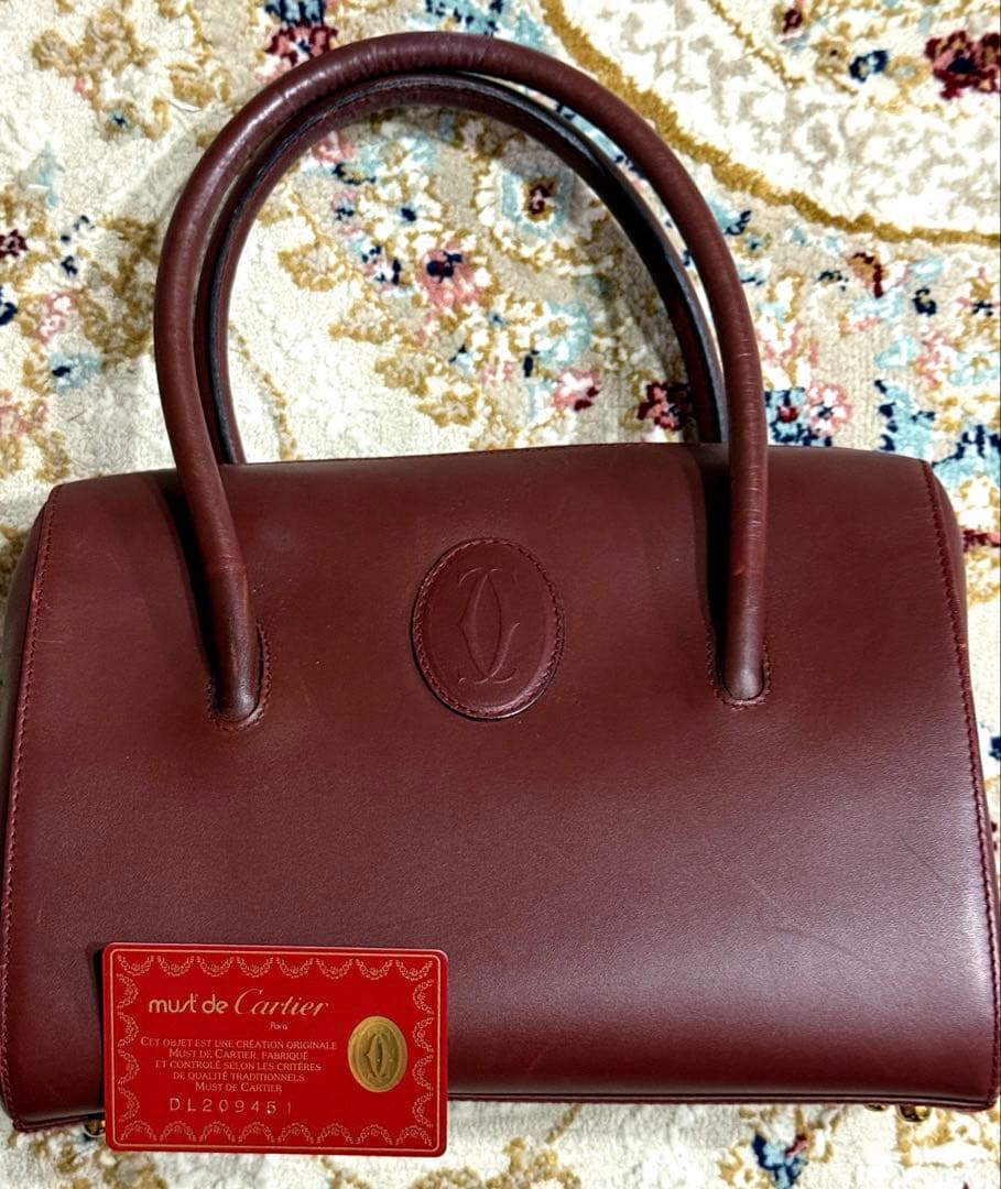 マストライン　ギャランティカードあり　ハンドバッグ