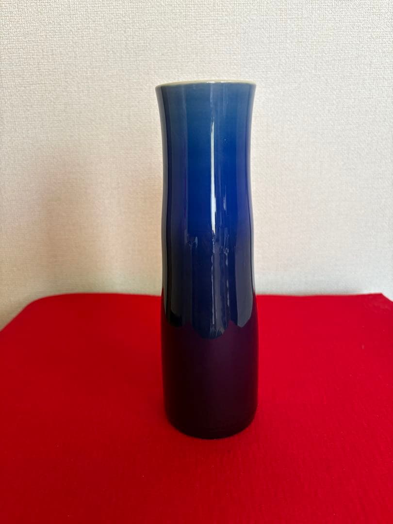 【特価】 人間国宝 三代 徳田八十吉（正彦銘） 花入 管理T268