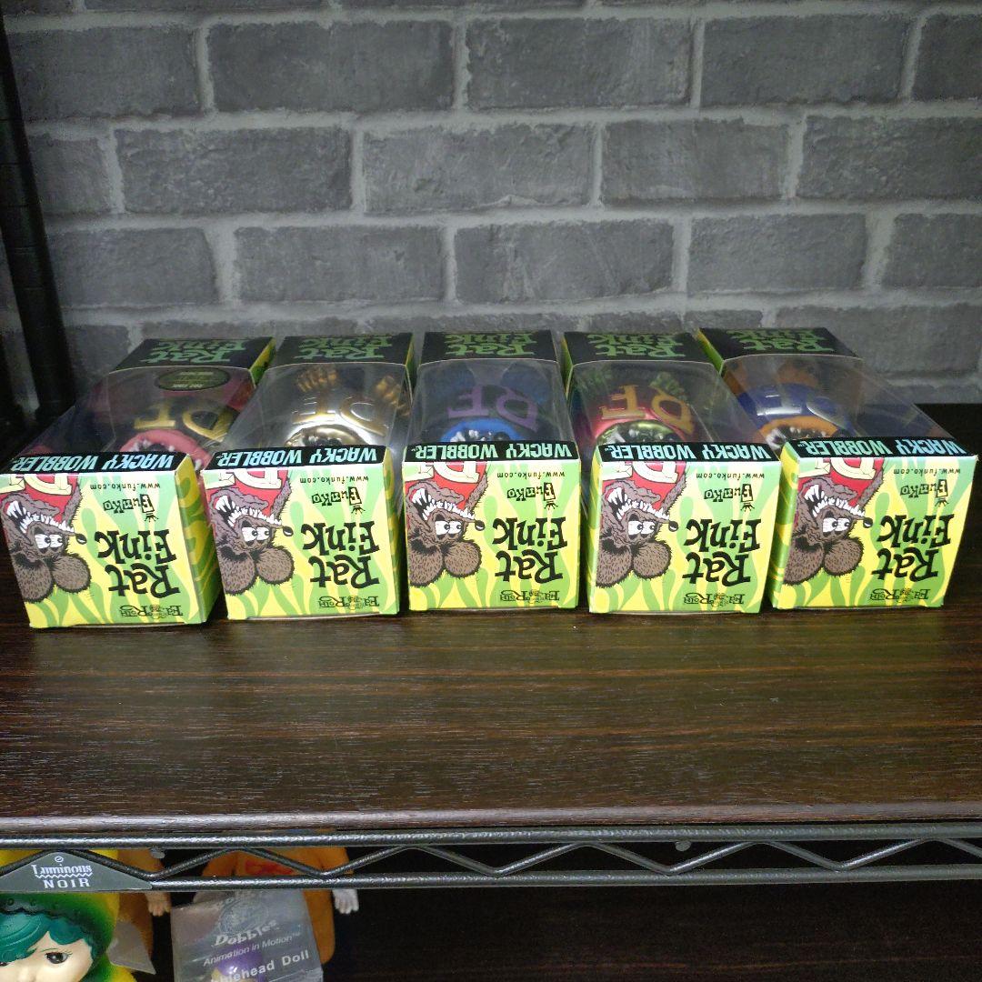 Wacky Wobbler ラットフィンクフィギュア 5体セット