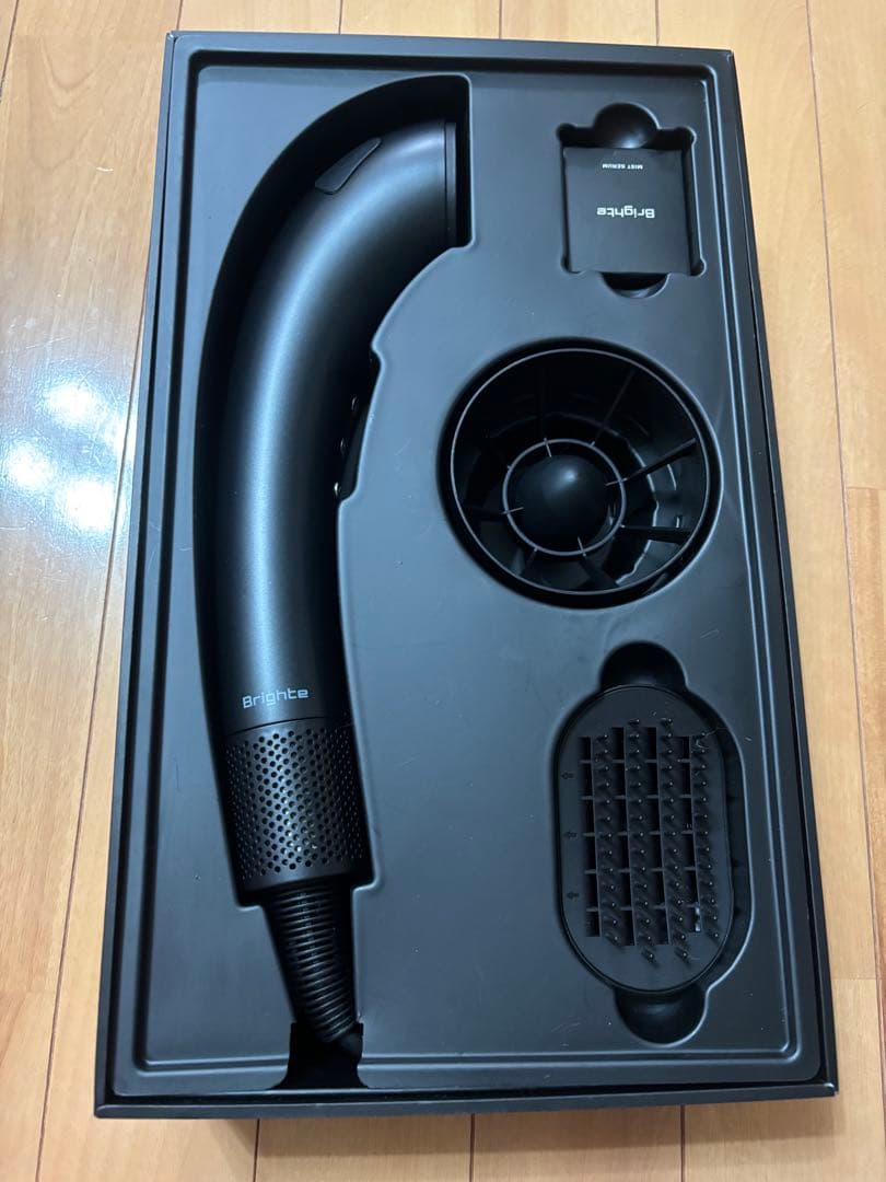 Brightte ブラック ヘアドライヤー