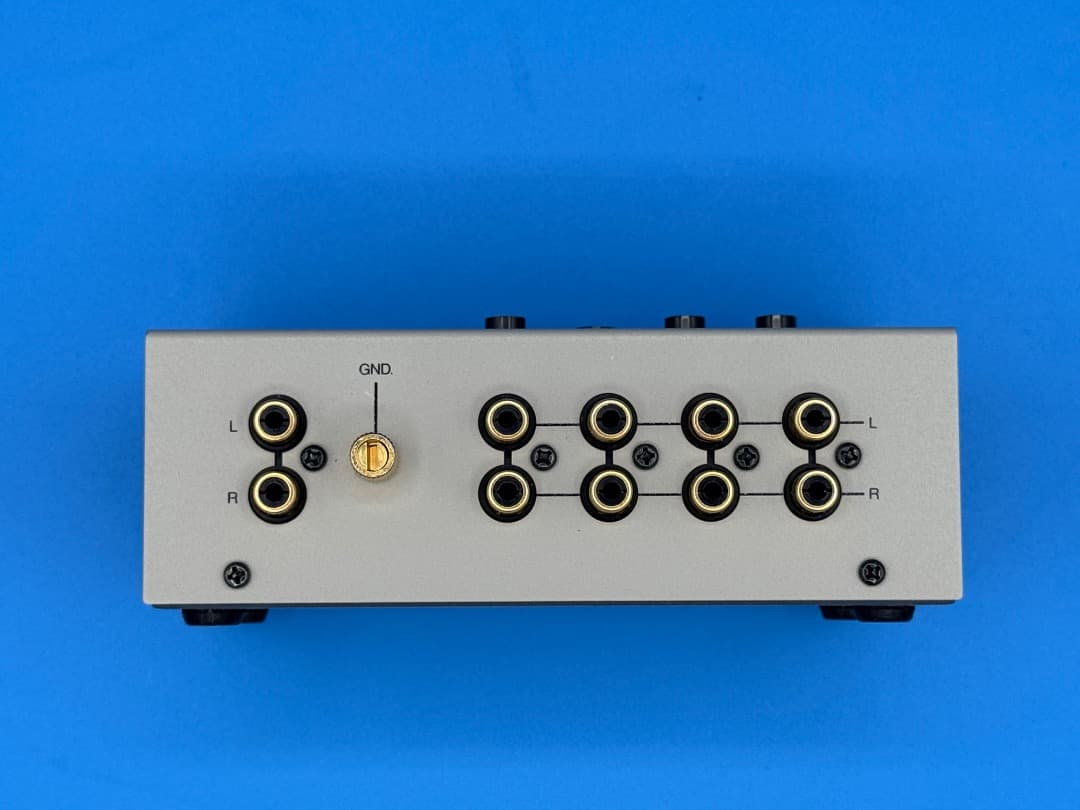 【小傷あり特価・3台目】LUXMAN AS-4III ラインセレクター 日本