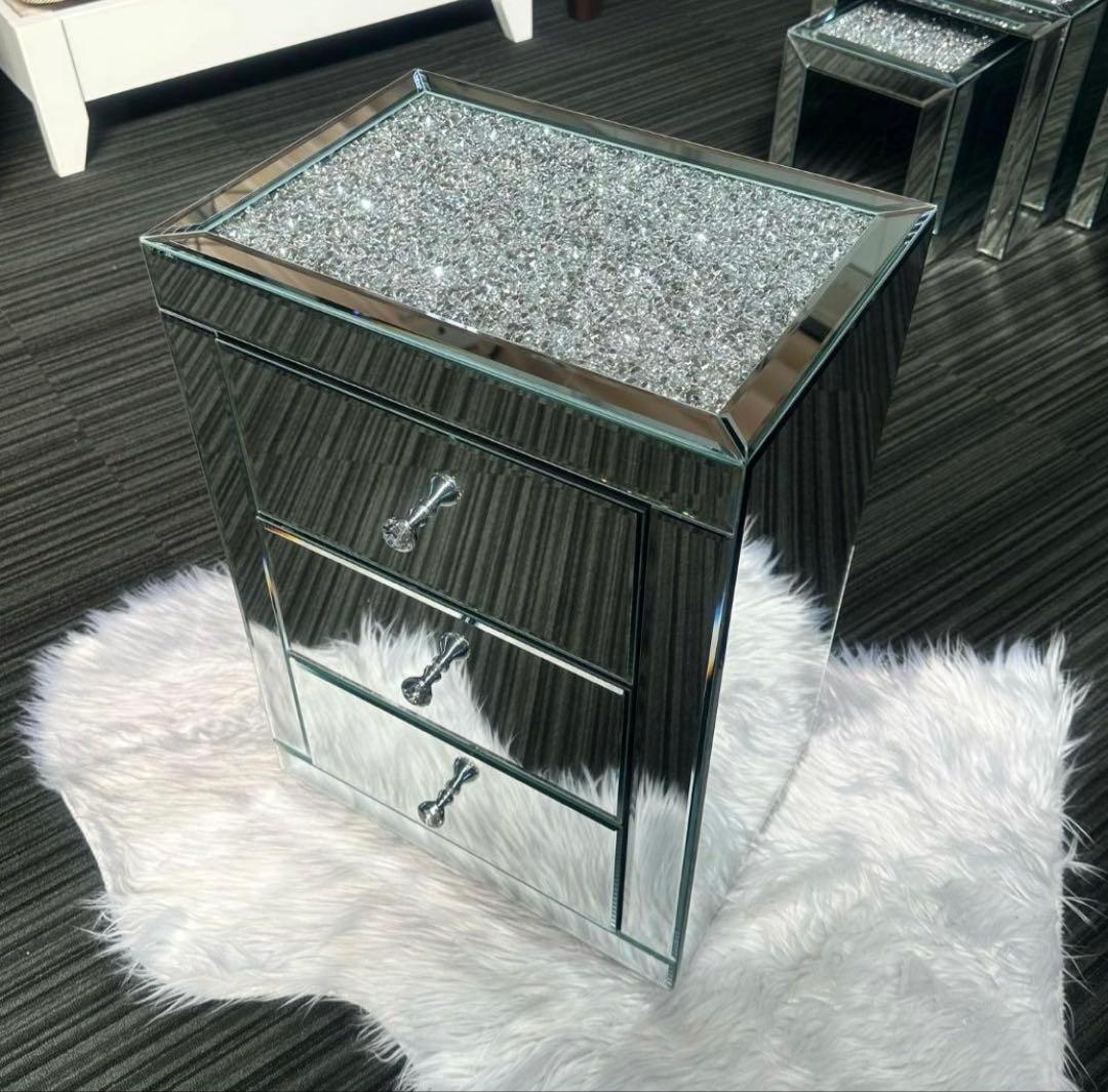 ベッドサイドテーブル - 2個 bedside table