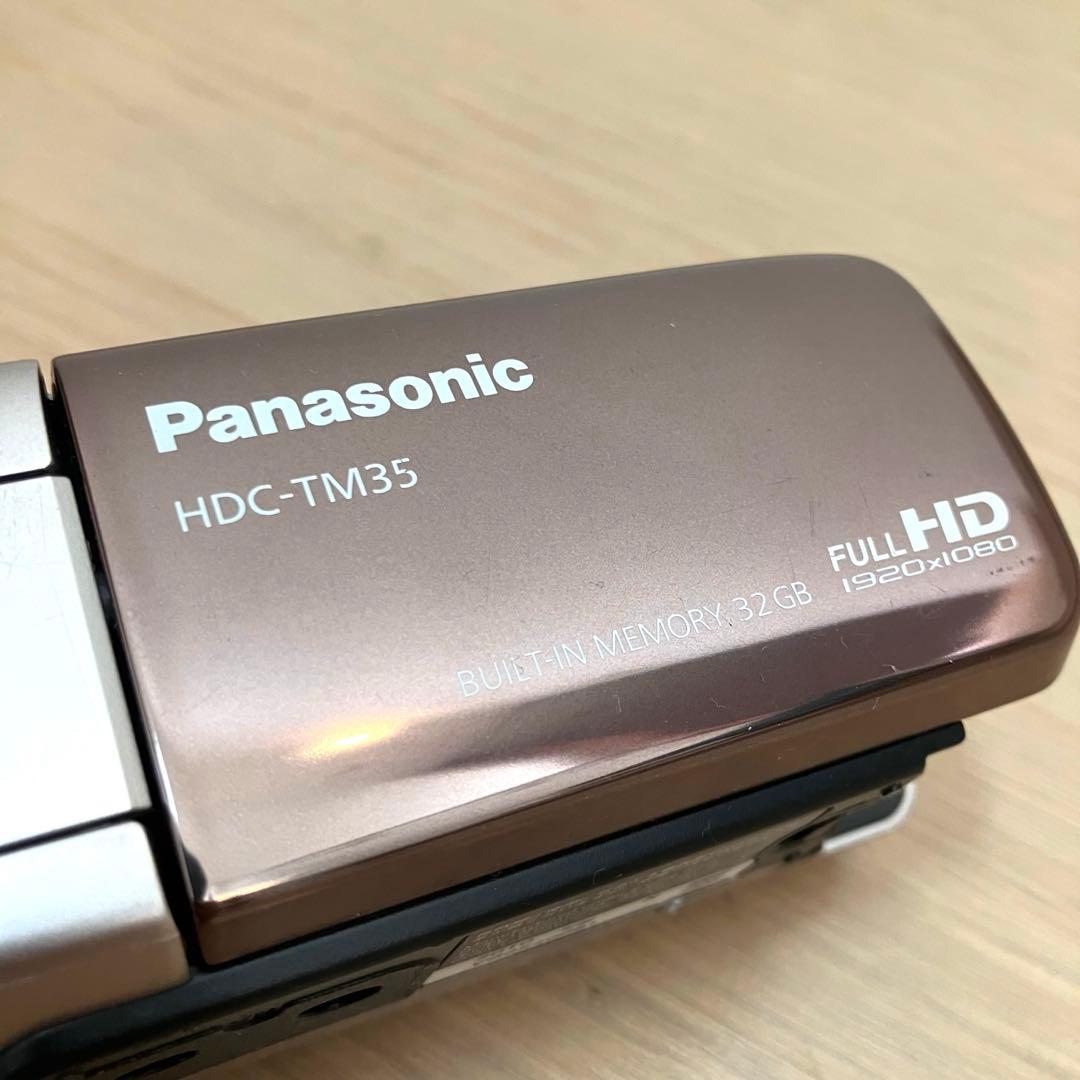 美品✨パナソニック 内蔵メモリ HDC-TM35 ビデオカメラ 32GB
