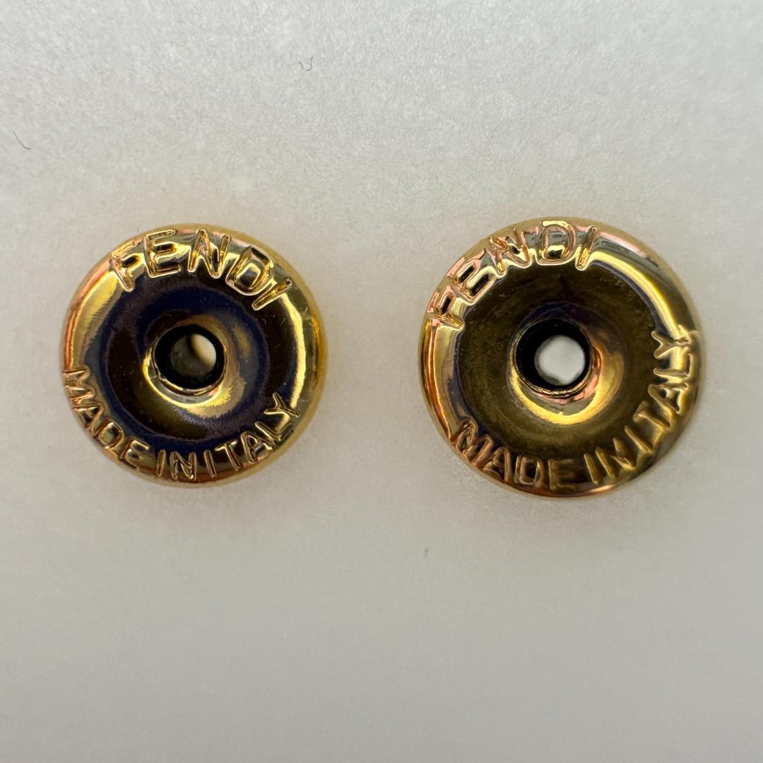 ★美品★　FENDI フェンディ エフイズフェンディ フープ ピアス