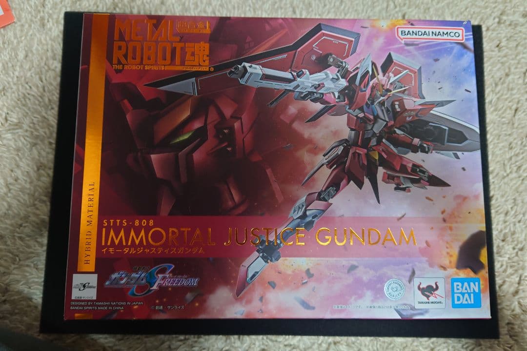 メタルロボット魂 イモータルジャスティスガンダム【開封品】