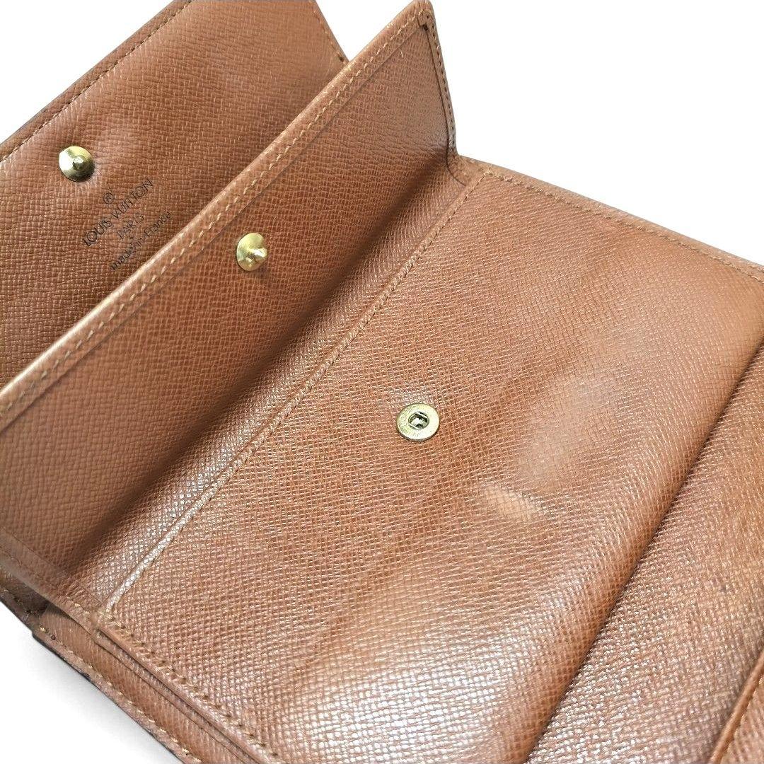 モノグラム ポルト トレゾール エテュイ パピエ 三つ折り 財布 ルイヴィトン