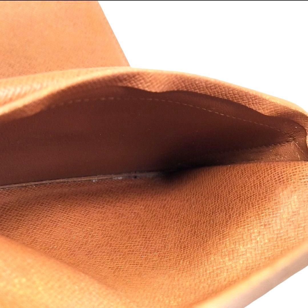 モノグラム ポルト トレゾール エテュイ パピエ 三つ折り 財布 ルイヴィトン