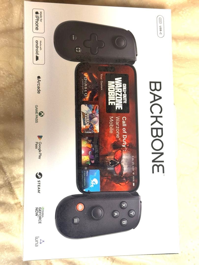BACKBONE iPhone，Android用ゲームコントローラー