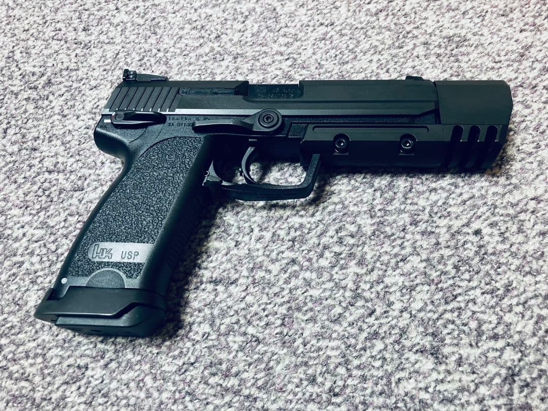 【中古美品・絶版希少】KSC H&K USP match スライドHW 07HK