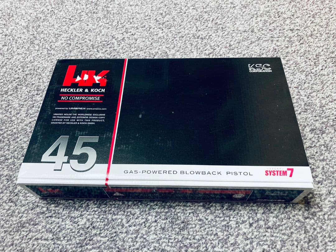 【中古美品・絶版希少】KSC H&K USP match スライドHW 07HK