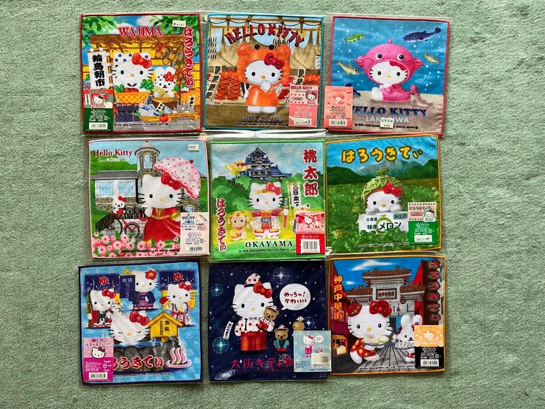 超レア☆新品未開封☆ハローキティ ご当地限定プチタオル