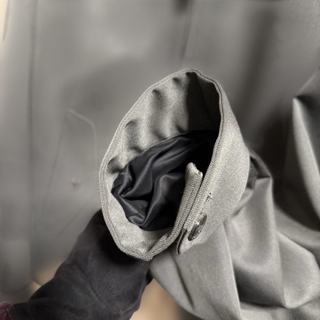 The CLASIK ハリントンジャケット　サイズ46 グレー　カーキ