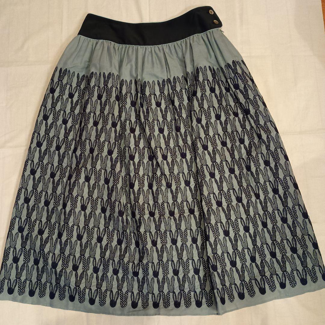 新品 レア ミナペルホネン pomppia スカート 40