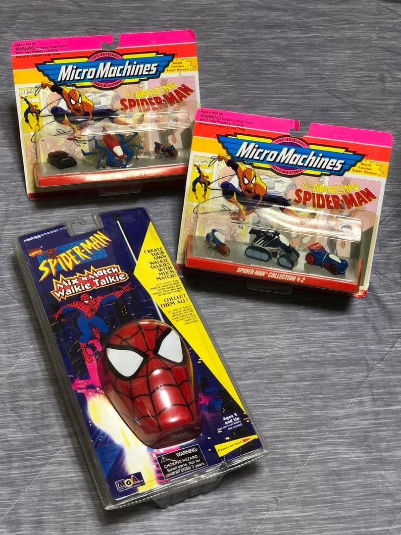 スパイダーマン マイクロマシンズ トランシーバー