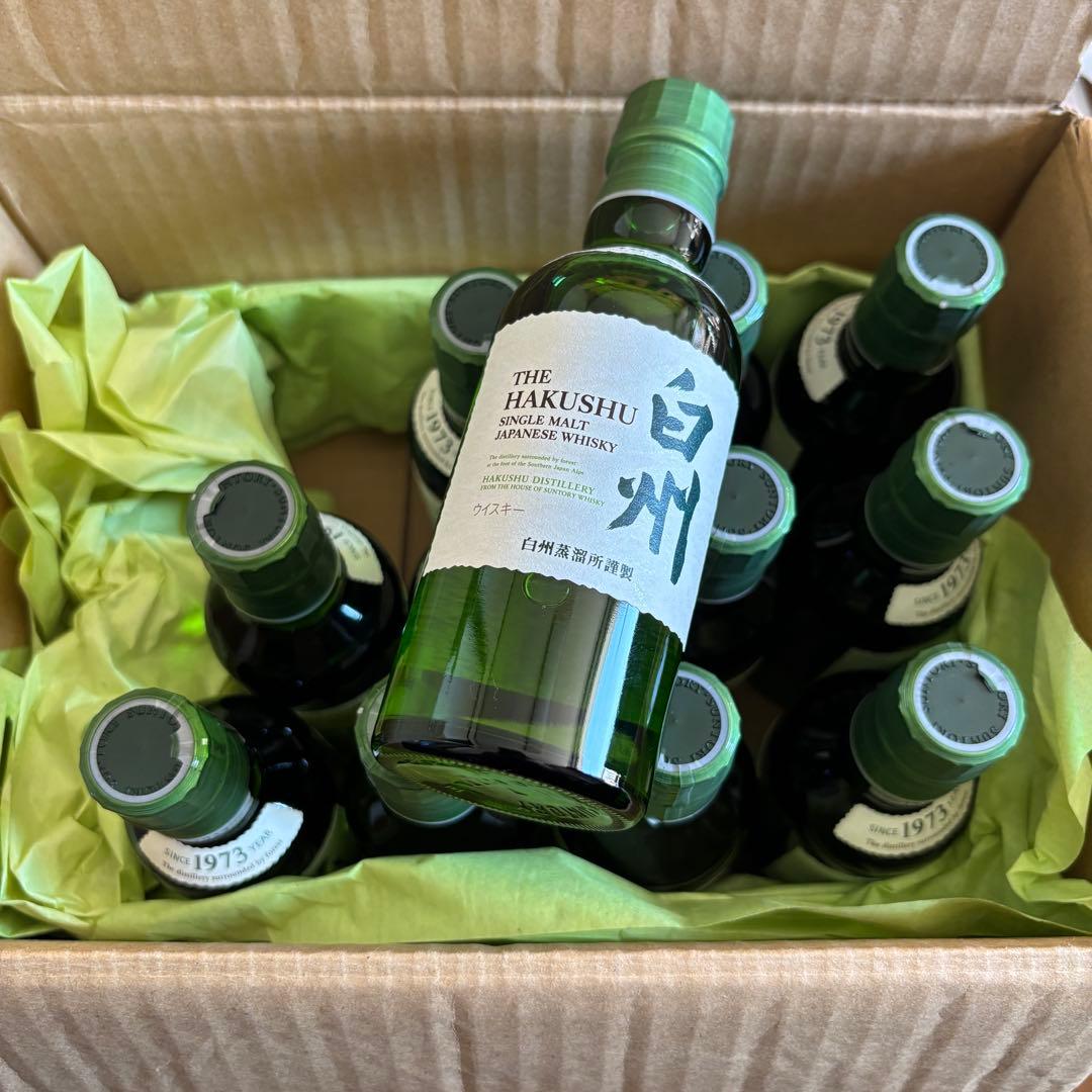 白州 日本　ウイスキー 180ml 1ダース　12本セット