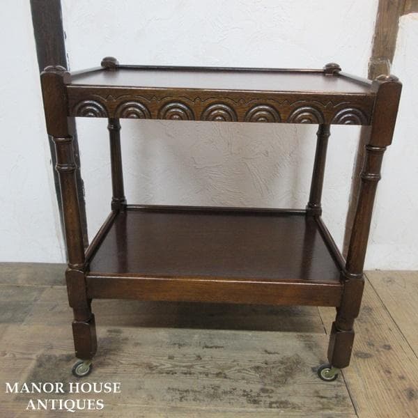 イギリス アンティーク 家具 キッチンワゴン トロリー カフェ 英国 6999d