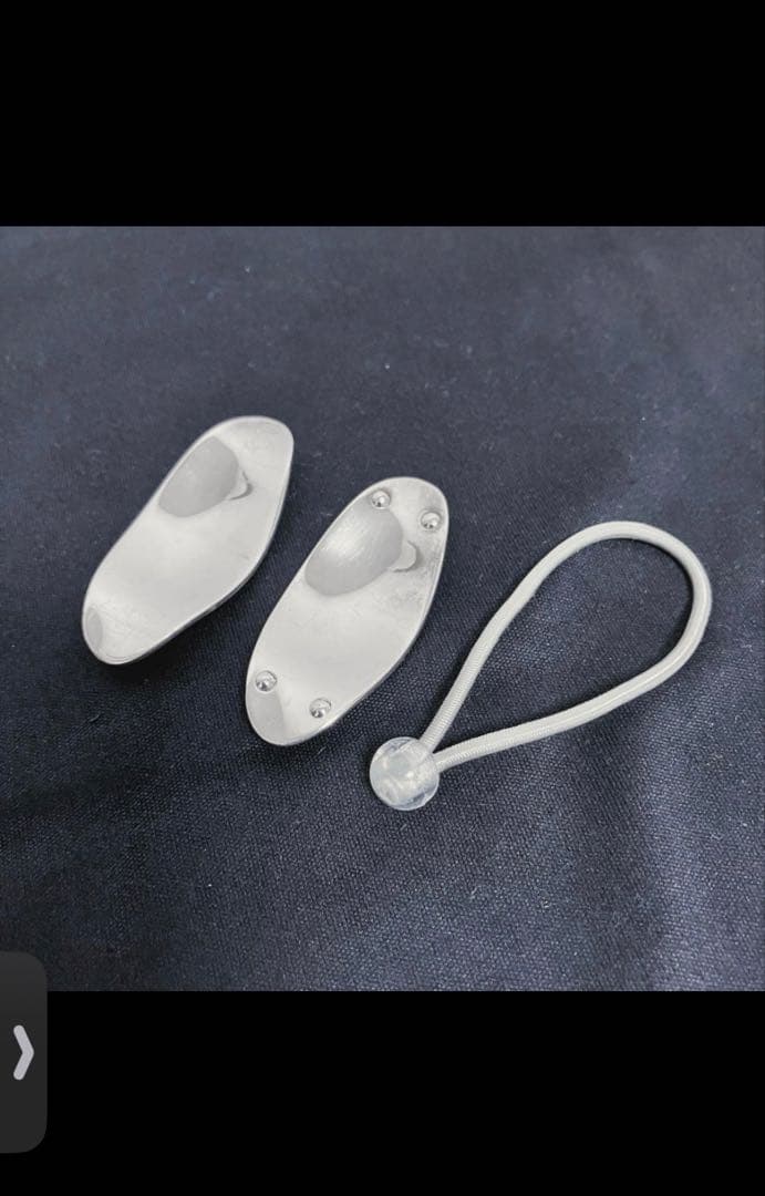 リーフレック 41mm シルバープレート バンド付き