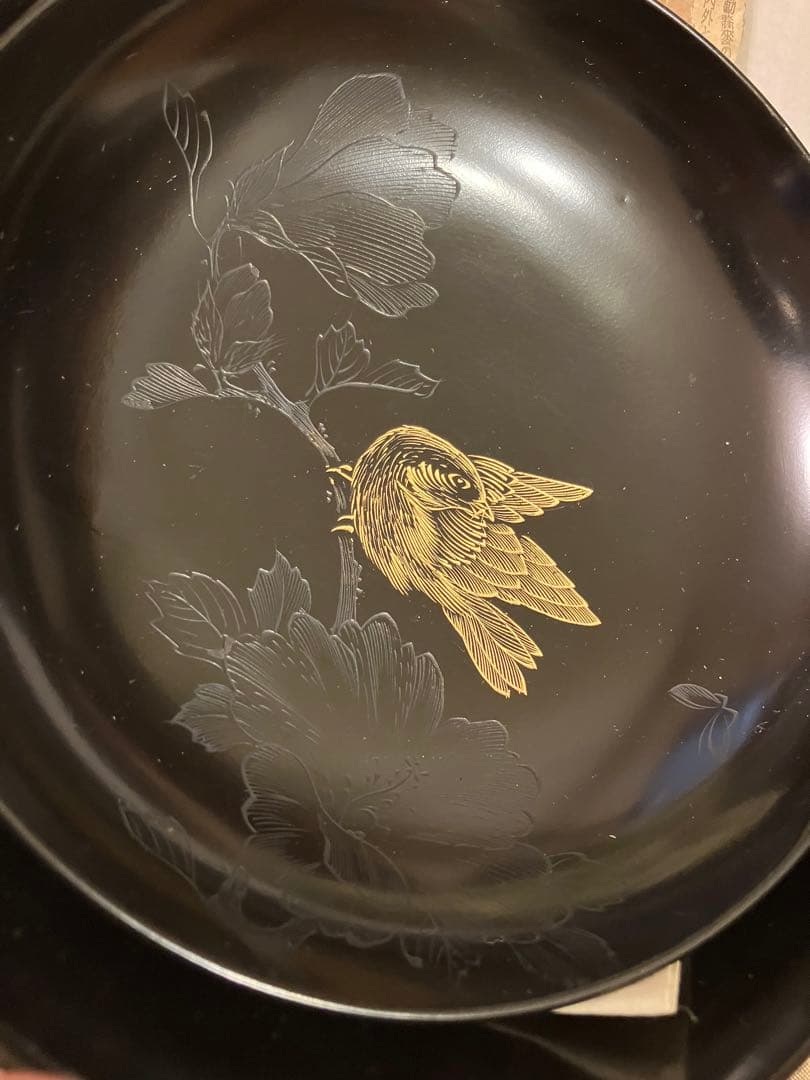 吸物椀　漆　アンティーク