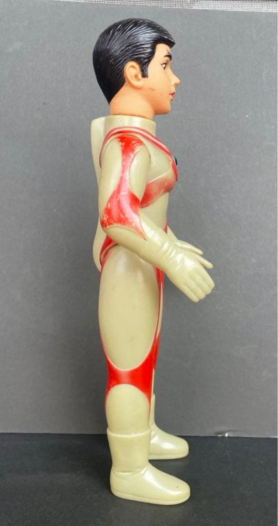 ブルマァク　ウルトラマンエース　大サイズ　 面取れソフビ　面なし