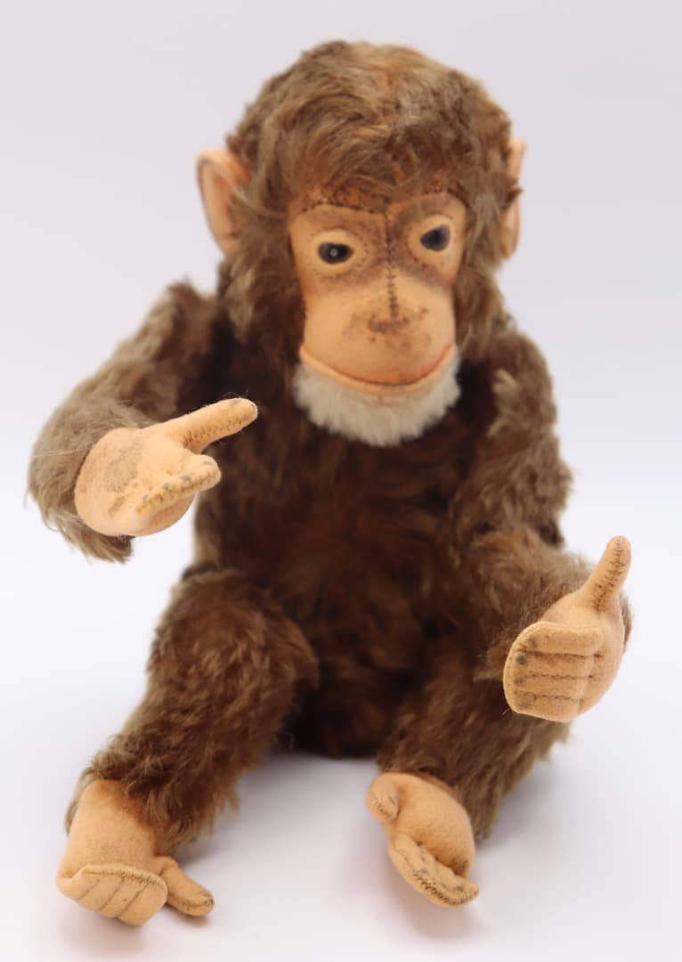 シュタイフ Jocko US Zone Germany 猿 ボタンなし