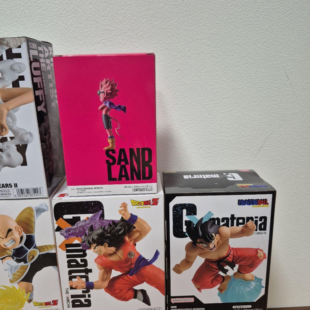 ドラゴンボール G×materia 8点 ワンピース サンドランド まとめ売り