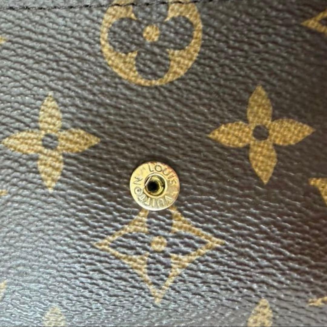 Louis Vuitton モノグラム三つ折り財布 ポルトフォイユヴィクトリーヌ