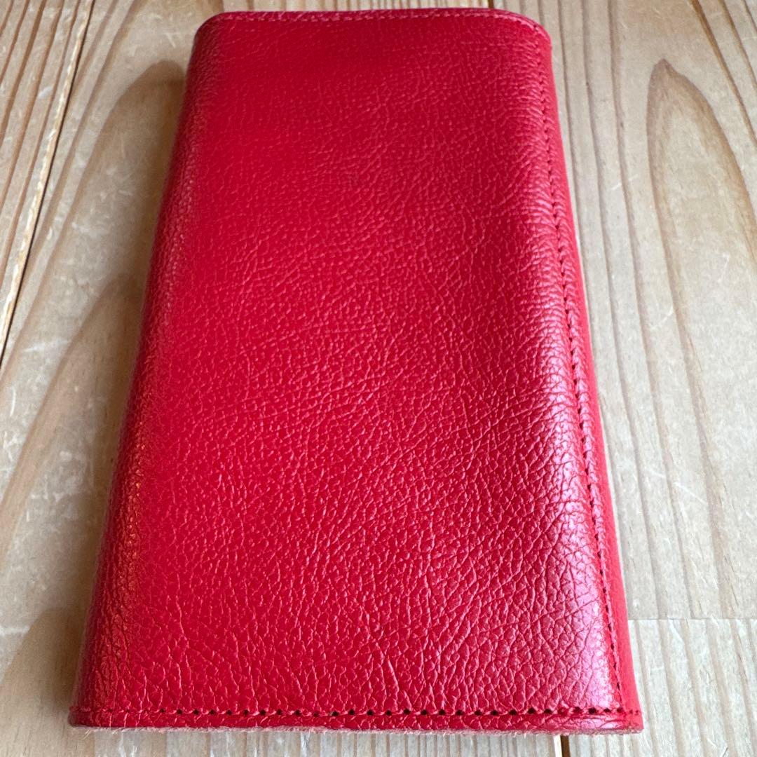 【新品】IL BISONTE ミディアムウォレット レッド♡