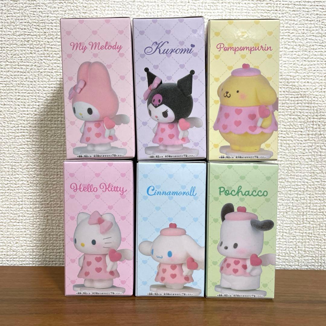 サンリオキャラクターズ　Fluffy Puffy Mine 全６種セット