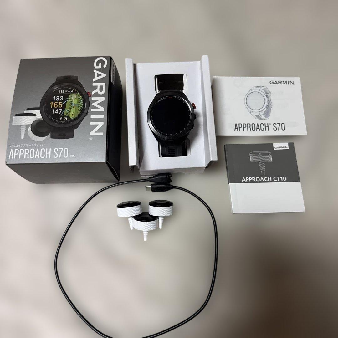 ガーミンアプローチS70 CT10 3個付き