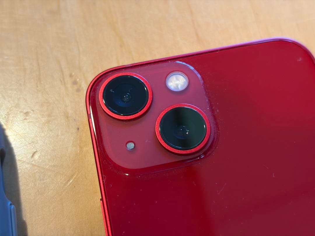 Apple iPhone 13 mini RED 本体 美品 SIMフリー