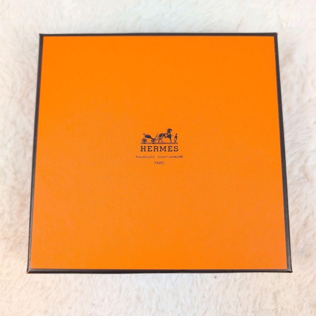 未使用級✨HERMES リングノート メモ帳 レザー ブルー系