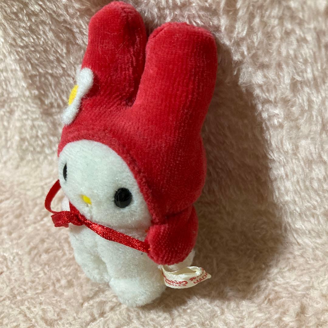 マイメロディ　ぬいぐるみ　10×5×4