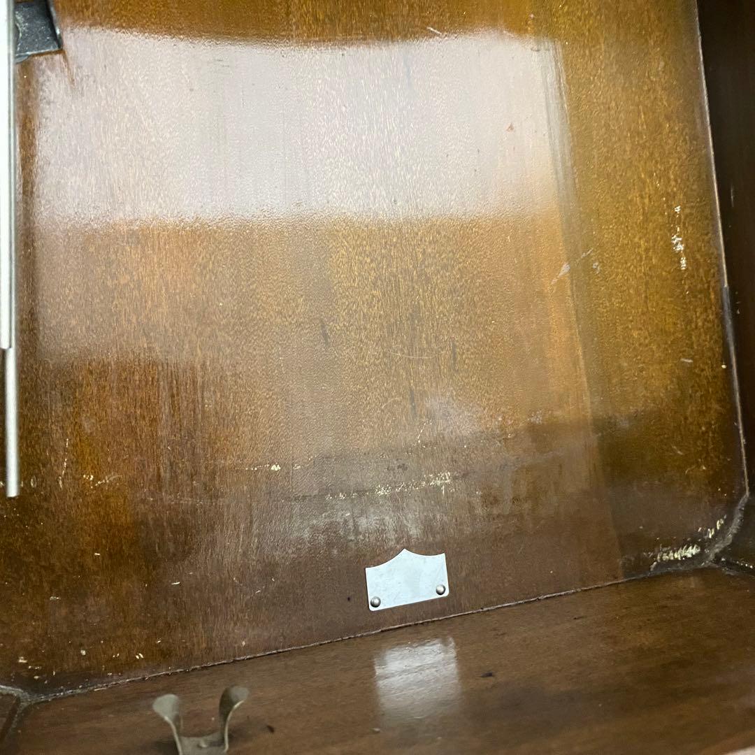 SEIKOSHA 昭和レトロ　ゼンマイ時計　虎杢　No.2720 アンティーク