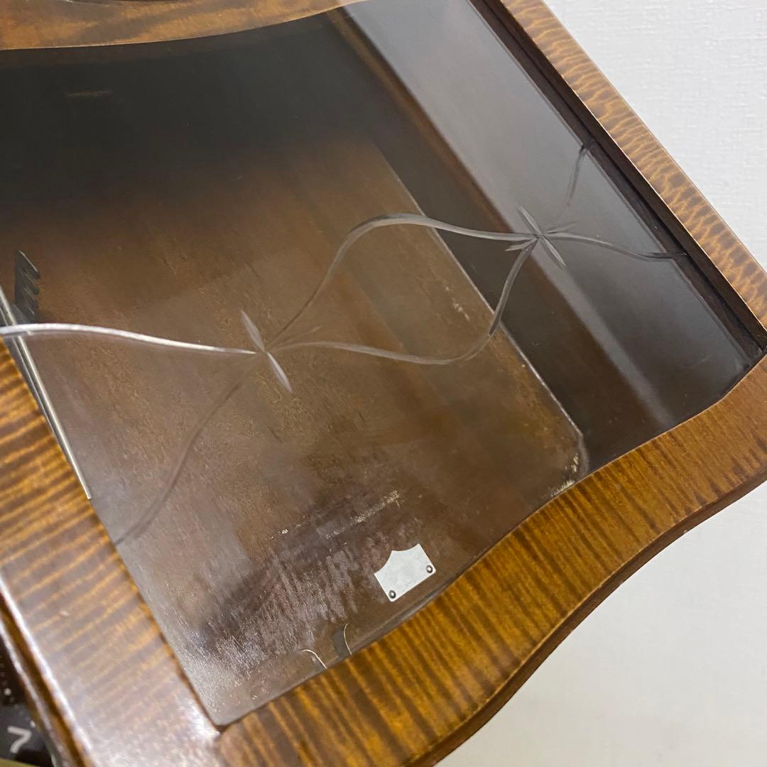 SEIKOSHA 昭和レトロ　ゼンマイ時計　虎杢　No.2720 アンティーク