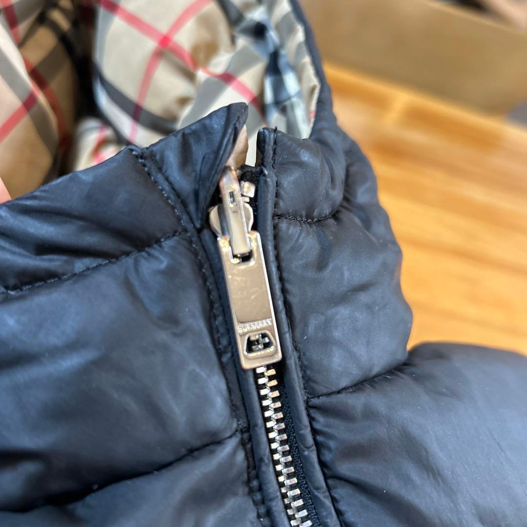 ペ*ロ様 美品　Burberry リバーシブル　ダウン　18M 86cm