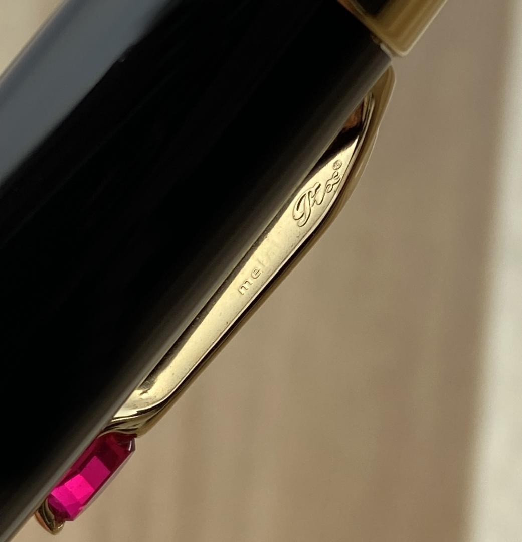 モンブラン ボエム ルージュ Rouge ゴールドｘブラックドイツ製 ボールペン