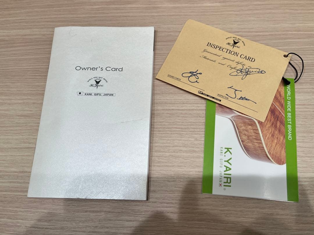 K.Yairi YF-00018B 日本製 2012年 保証書・純正ハードケース