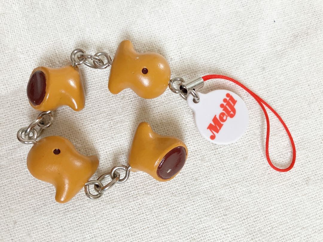 ちょこちょこりんストラップ 明治 3点セット