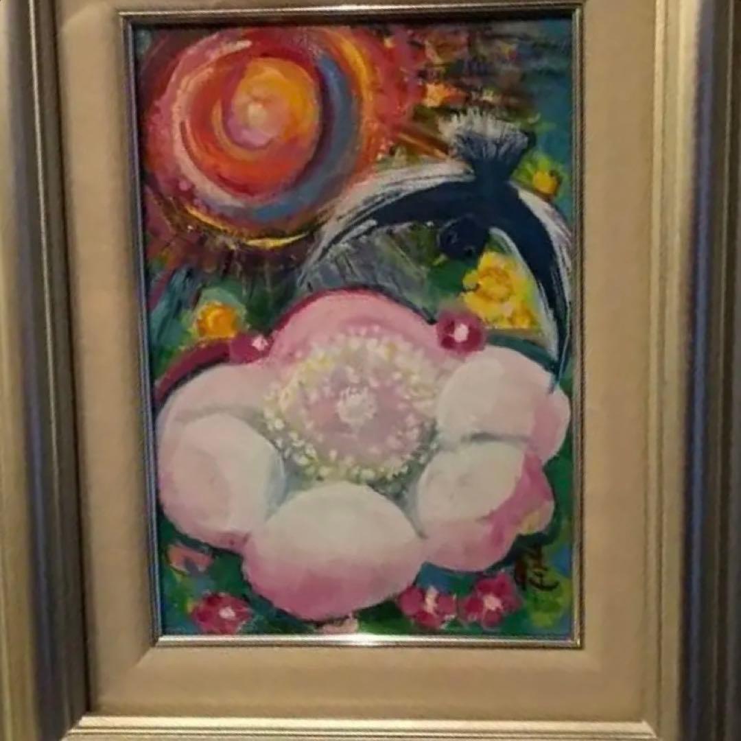 油絵 奥能登　成之坊佳子 優花誕生