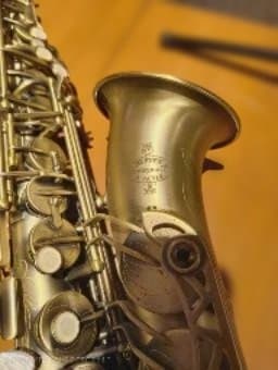 Buffet Crampon製のゴールドサックス