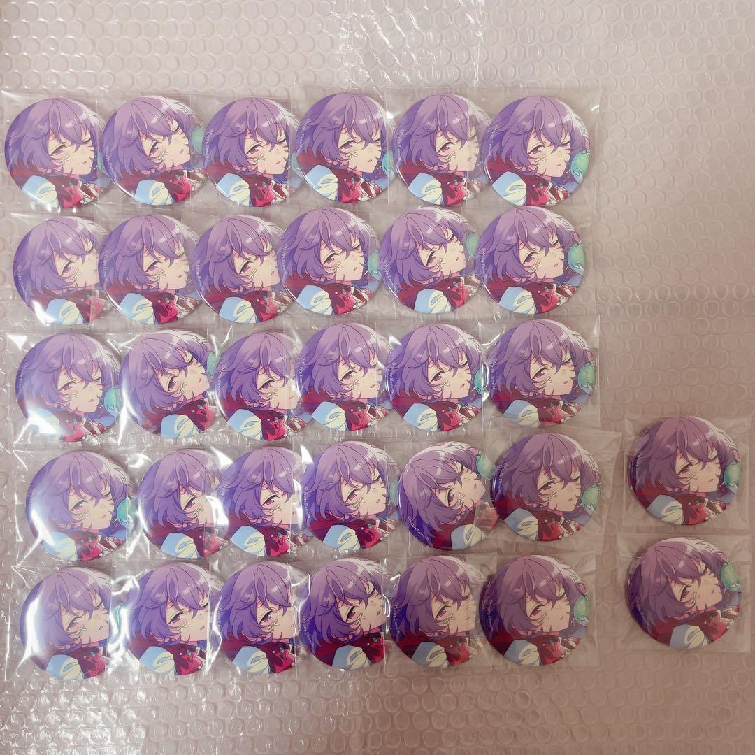 あんスタ　ユメ　缶バッジ　花群冬芽　　Dec イベコレ