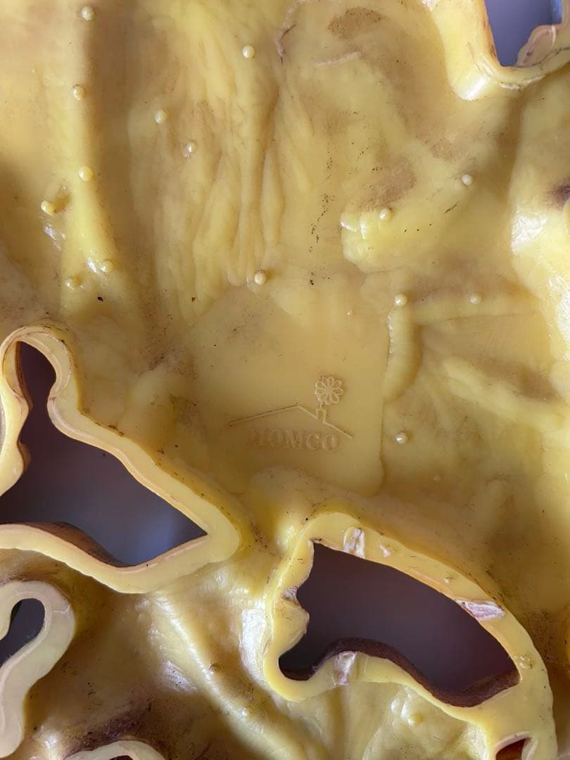 希少　HOMCO社製　キノコ　蝶　カエル　ウォールデコ　70年代　ヴィンテージ