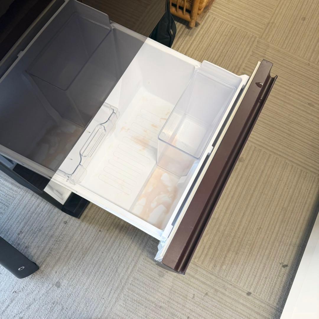 【美品‼️】シャープ 2018年製 356L冷蔵庫 プラズマクラスターどっちもドア