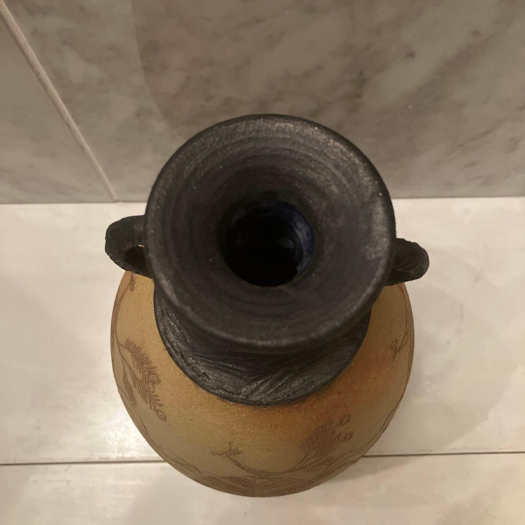 90 年代スリランカ作家Ajithさんが手掛けた雰囲気抜群の花瓶