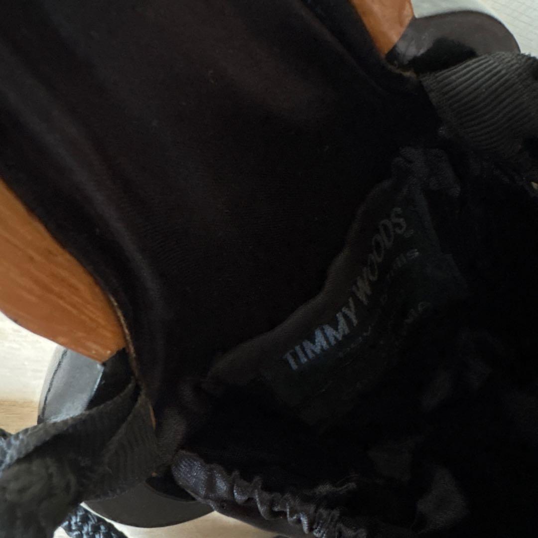 ティミーウッズ　木製　蛙紳士のショルダーバッグ　ヴィンテージ　パーティバック