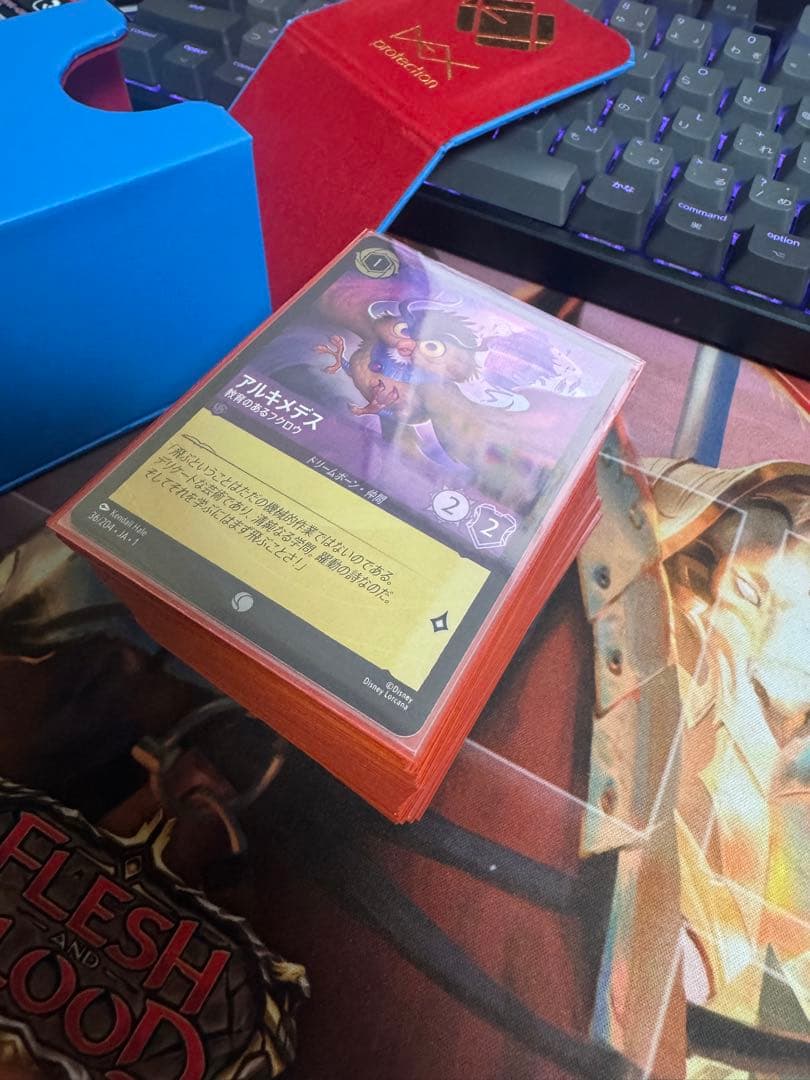 ロルカナ　ルビーアメジスト　デッキ　ケース有