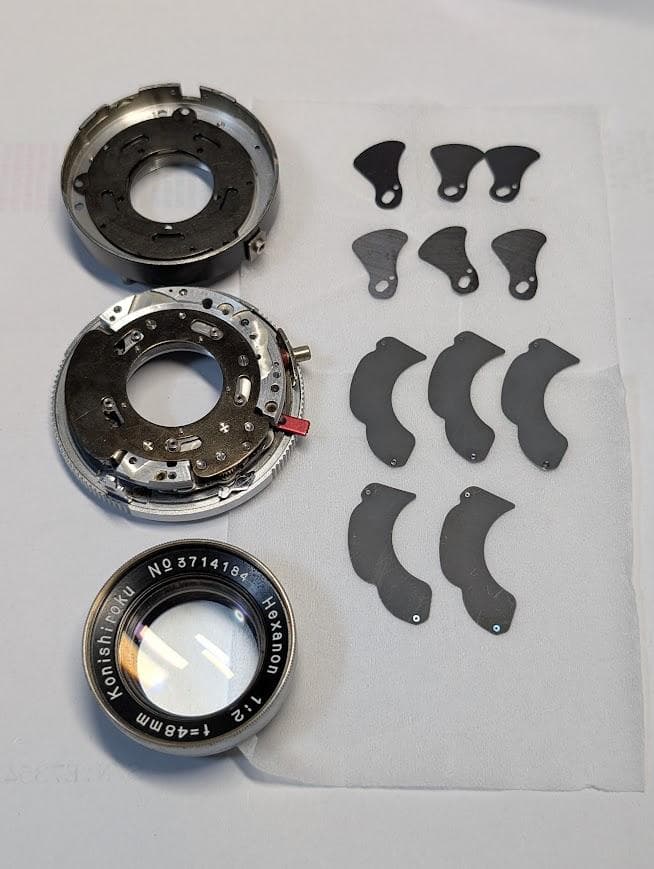 【外観・光学美品 完動品】KONICA Ⅲ 48mm F/2 フィルムカメラ