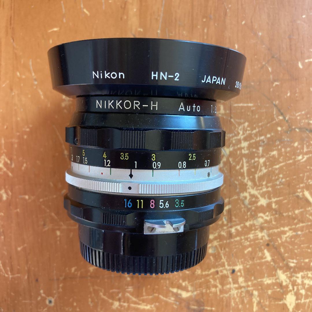 レンズ(単焦点) Nikon NIKKOR-H auto 28mm F3.5    HN-2