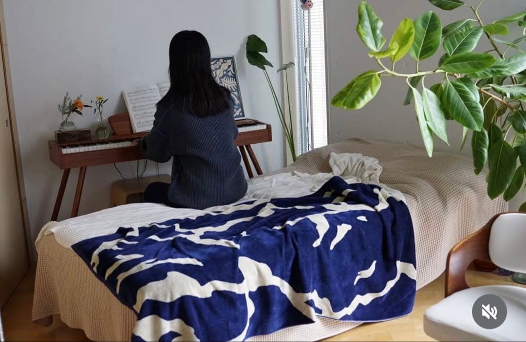 mytone マイトンタオルブランケット　Thunder in the dark