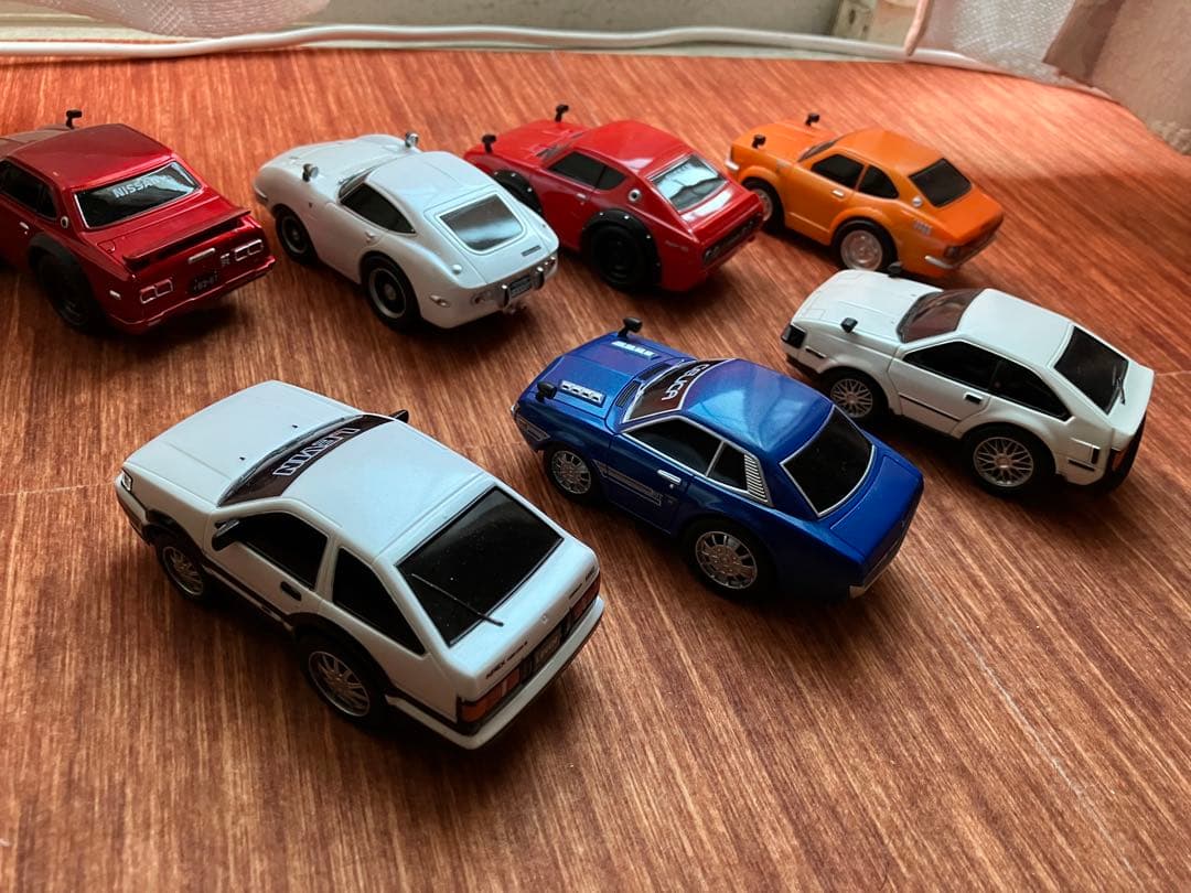 美品！ドライブタウン　昭和のフェンダーミラー車コレクション７台